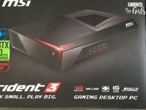 Test du MSI Trident 3, le PC-console
