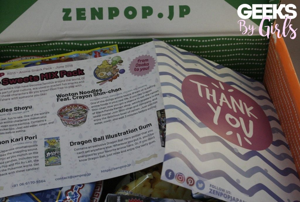 ZenPop - Une Box très Gourmande !