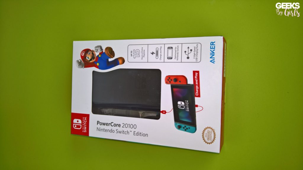 J’ai eu la chance de recevoir pour quelques temps une batterie Anker spécialement optimisée pour la dernière-née de Nintendo : la PowerCore 20100 Nintendo Switch Edition. Voyons ensemble ce qu’elle propose.