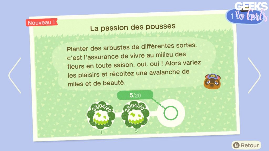 Animal Crossing : Le jour de la Nature ou jour de la terre