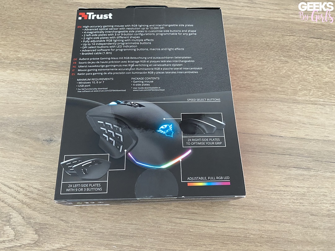 test de la Souris Trust Morfix - Enfin une modulable à bas prix