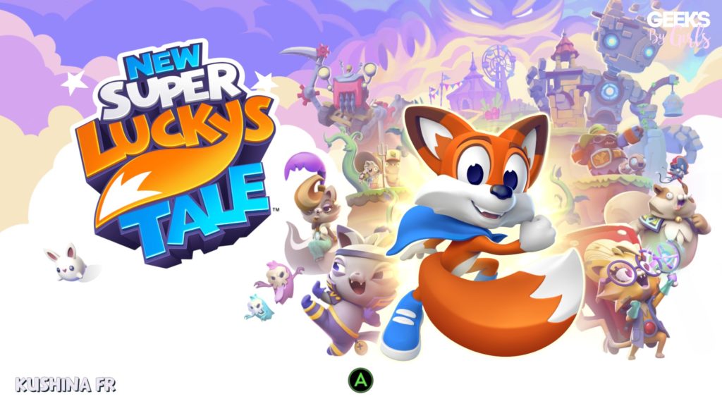 5 jeux pour son enfant (version XBOX) - New Super Lucky's Tale