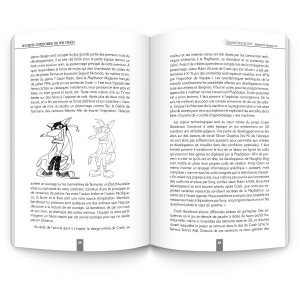 Extrait du livre "Secrets d’Histoires du Jeu Vidéo" - Crash Bandicoot