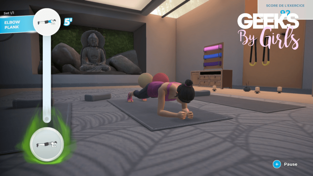 Fitness type Yoga pour "Lucie"