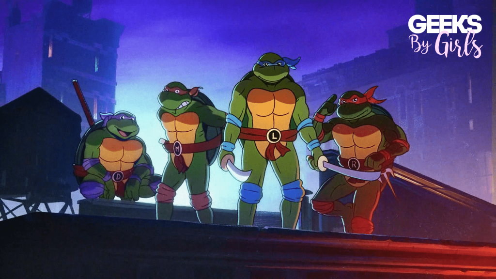 Les 4 héros de "Teenage Mutant Ninja Turtles : Shredder’s Revenge"