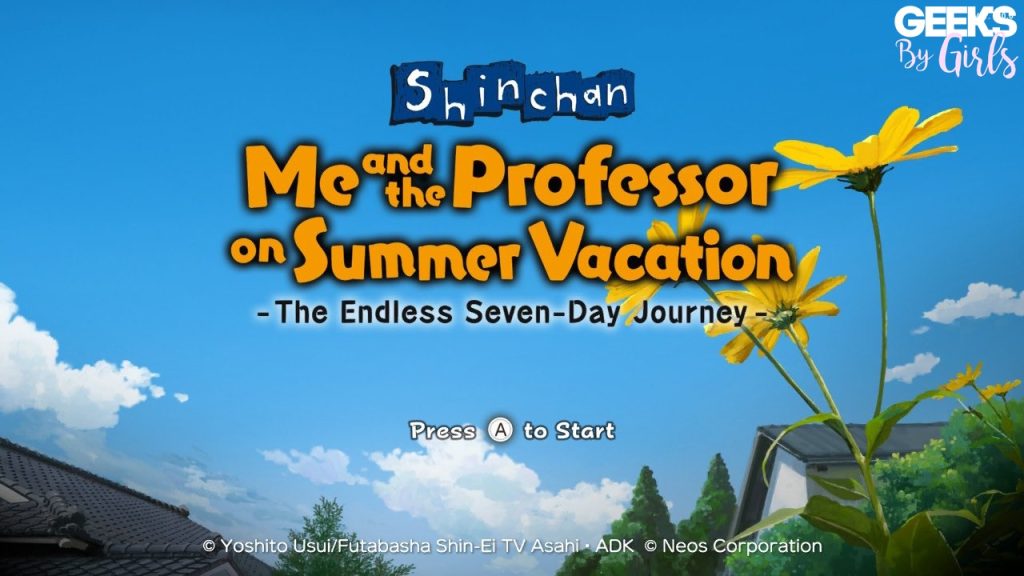 ShinChan : Me and the Professor on Summer Vacation Accueil