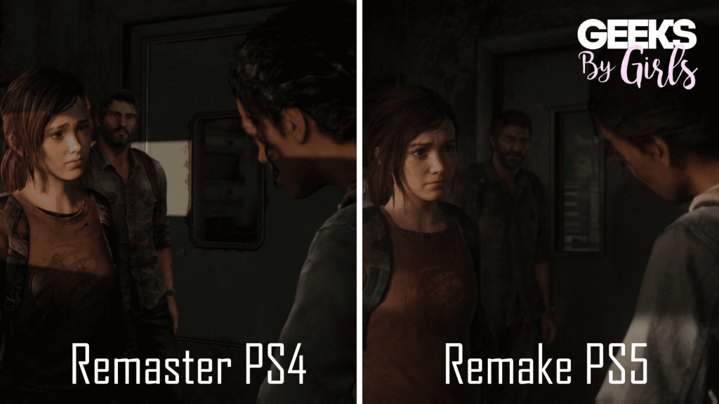 Comparaison 2 entre le remaster et le remake