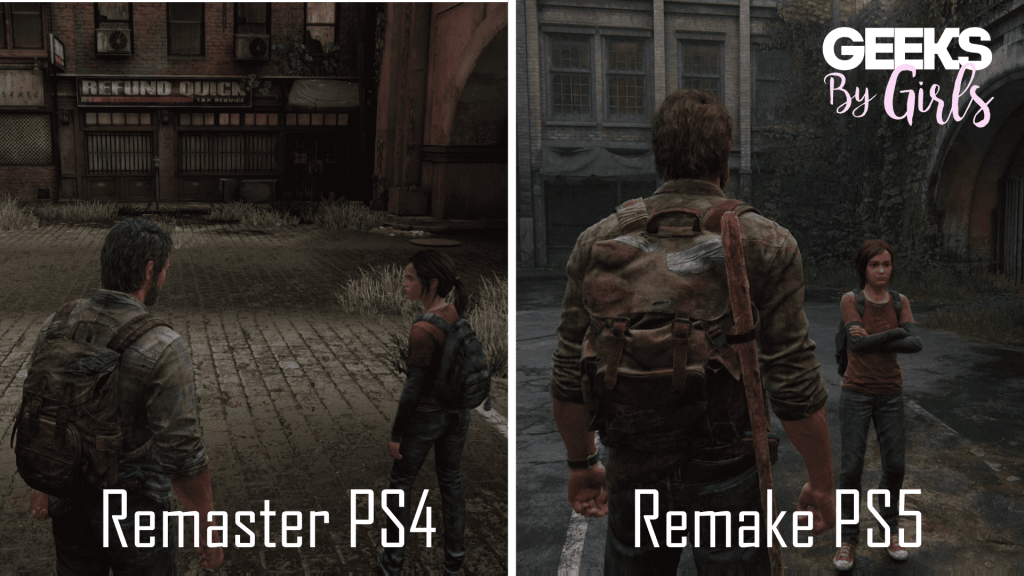 Comparaison 4 entre le remaster et le remake