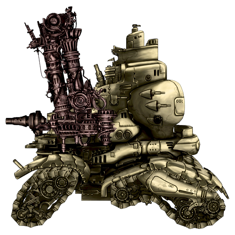 le "Taranis" tank principal dans "Fuga Melody of Steel