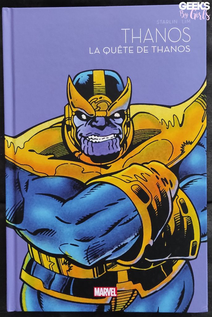 Thanos : La quête de Thanos, couverture du livre