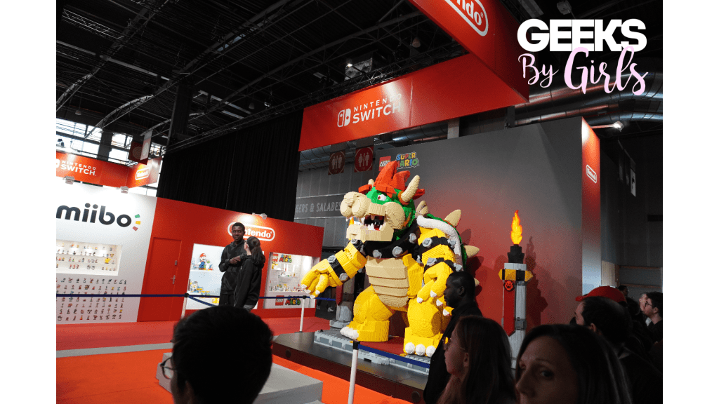 Nintendo ainsi que Bowser avait aussi fait le déplacement à la "Paris Games Week"
