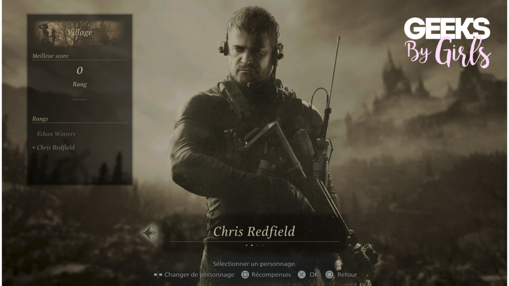 Chris Redfield est dispo directement dans le mode Mercenaires de "Resident Evil Village" Gold Edition