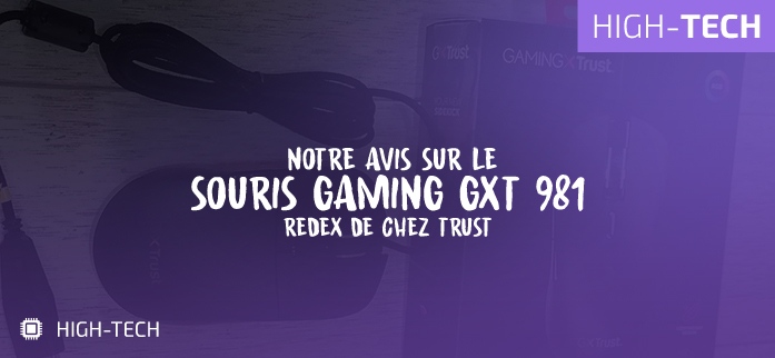 "Souris Trust Gaming GXT 981 Redex" vignette