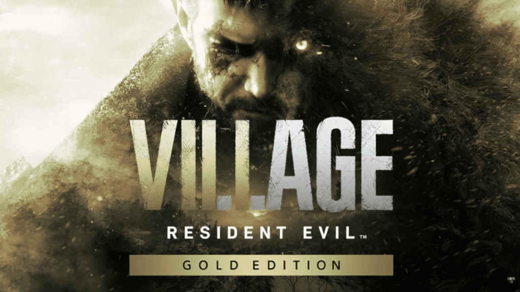 "Resident Evil Village" Gold Edition affiche