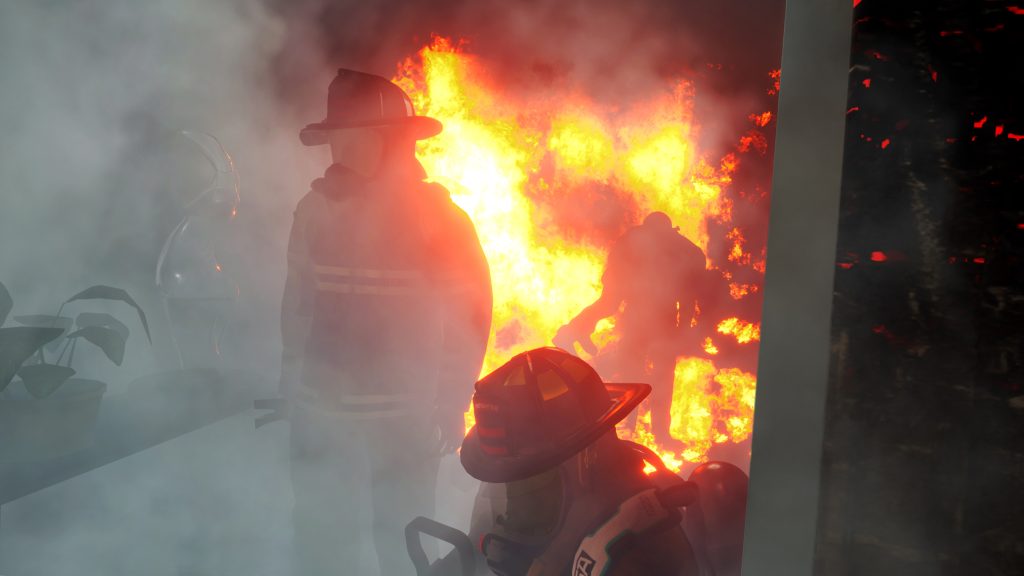 Attention à la fumée dans "Firefighting Simulator - The Squad"
