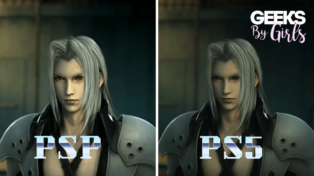 Comparaison des "cinématiques" entre la PSP et la PS5
