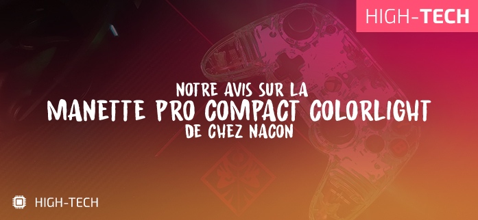 "Manette Nacon Pro Compact Colorlight" vignette