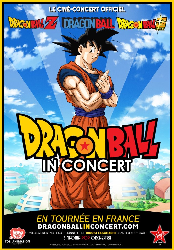 "Dragon Ball In Concert" Affiche