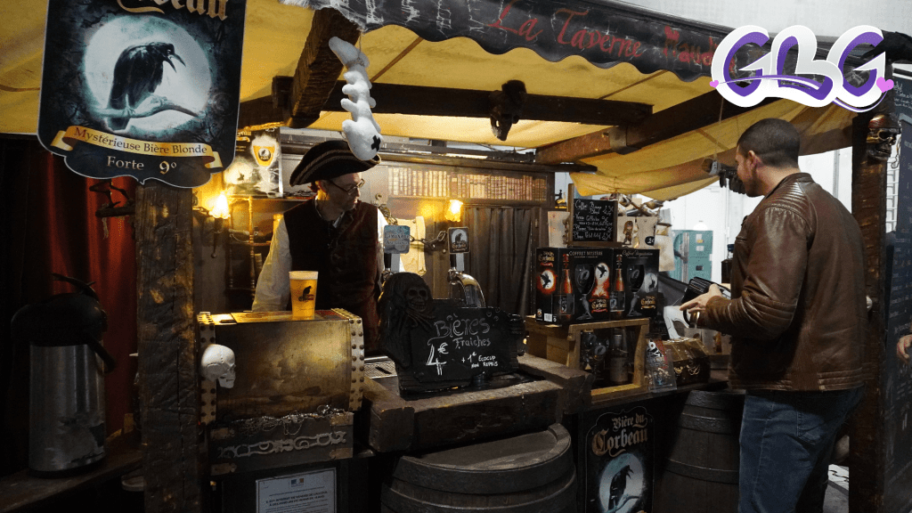 "La taverne du corbeau" et sa célèbre bière