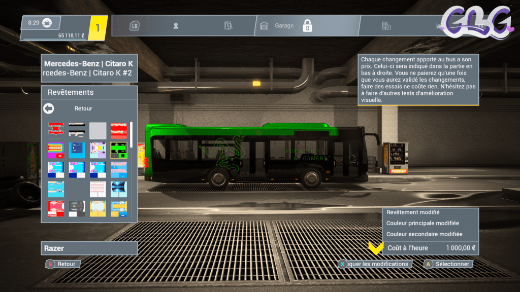 "Bus Simulator 21 " et ses skin