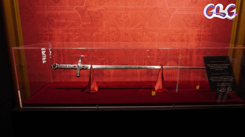 L'épée de Godrick Gryffondor à "Harry Potter : L' Exposition"