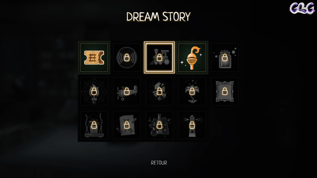 "Dream story" du jeu.