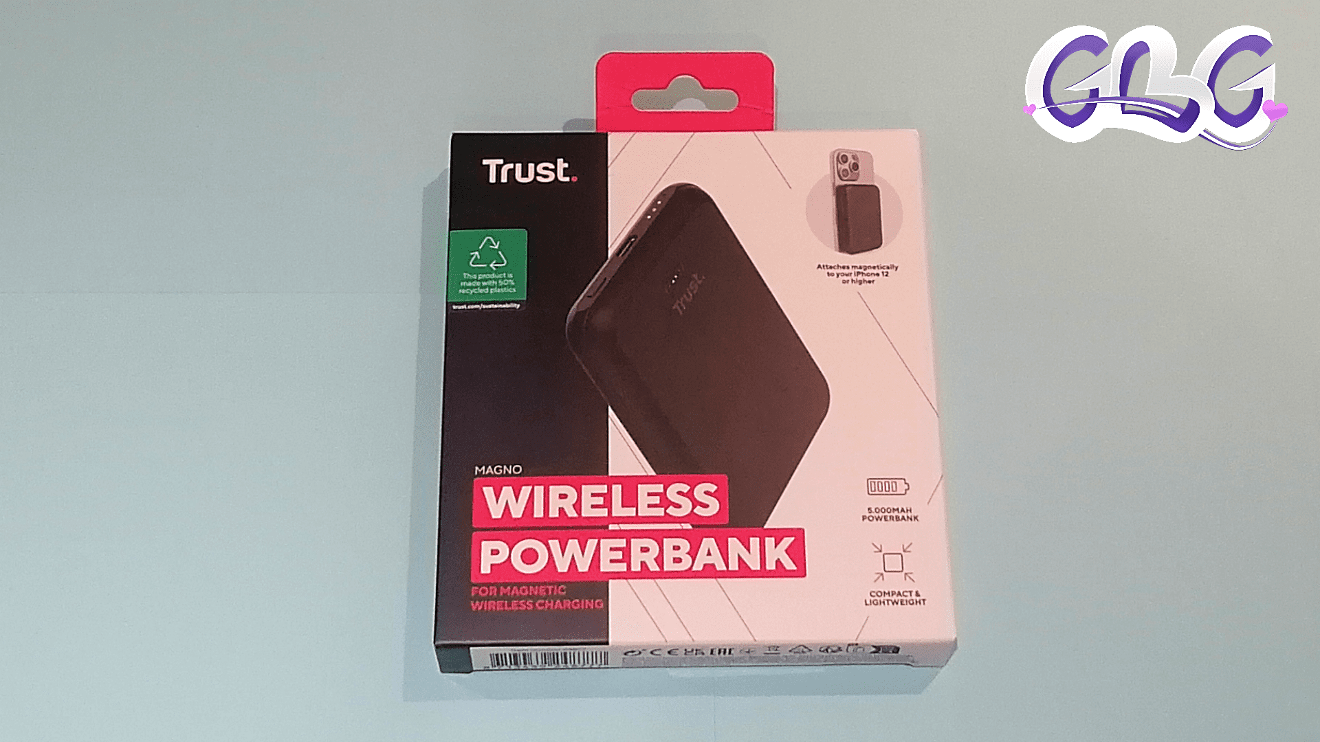 Emballage du " Magno Wireless Powerbank" recto