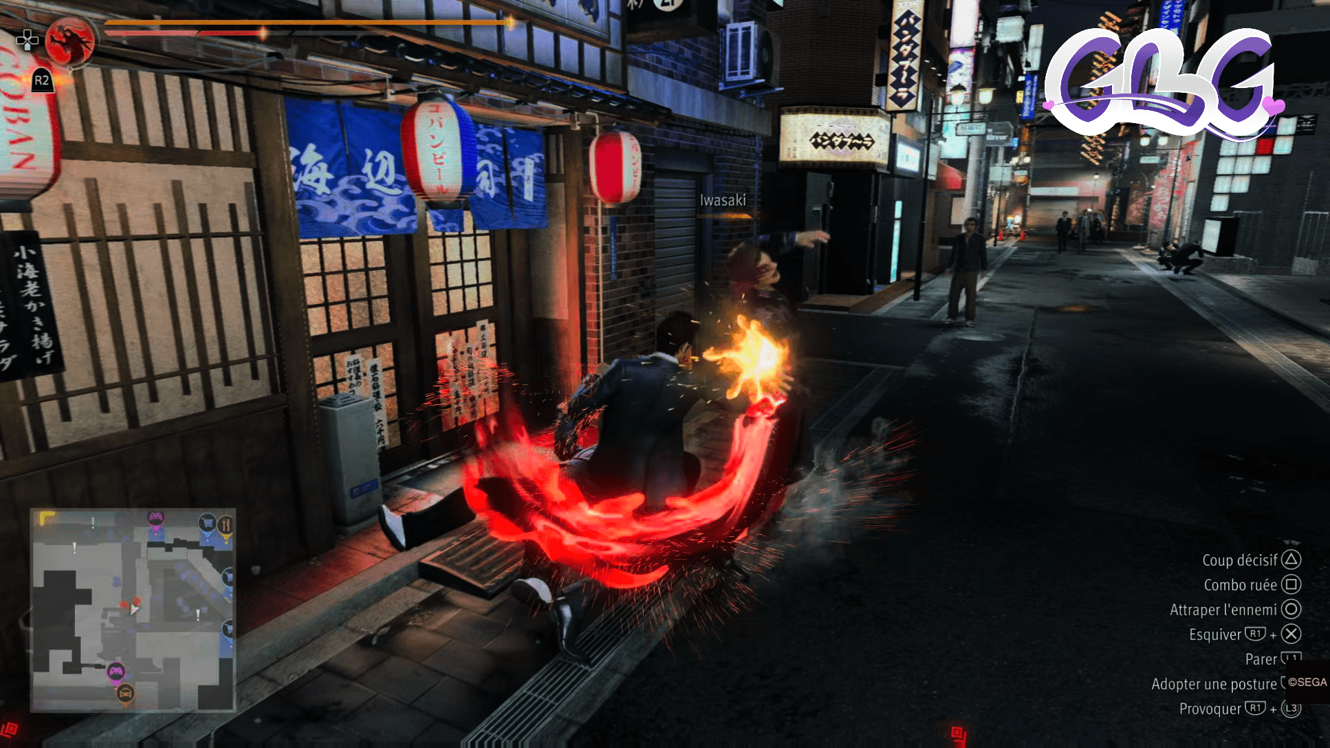Le "style Dragon de Dojima" implique des combats classiques