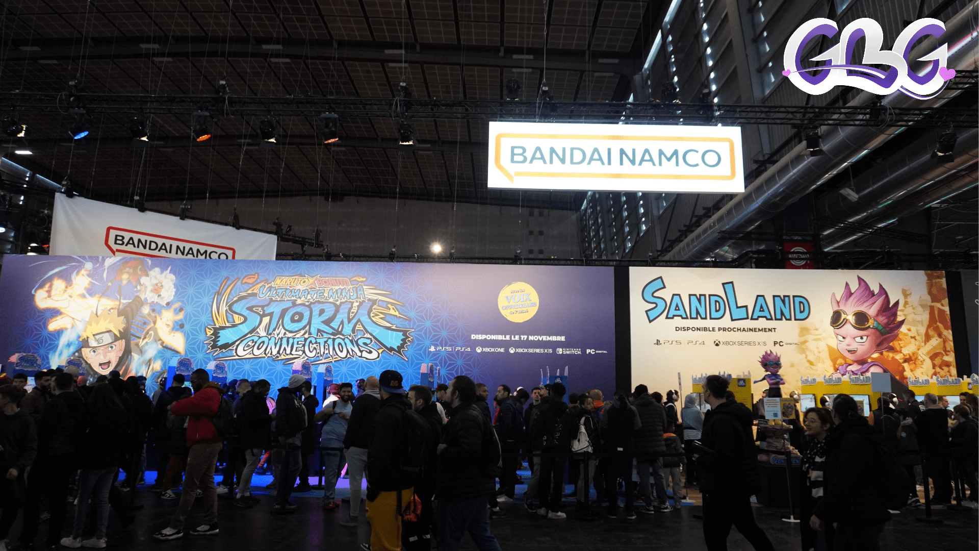 Le stand "Bandai Namco"