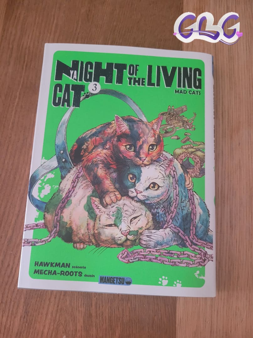 "living cat" et son image qui fait référence à Mad Max